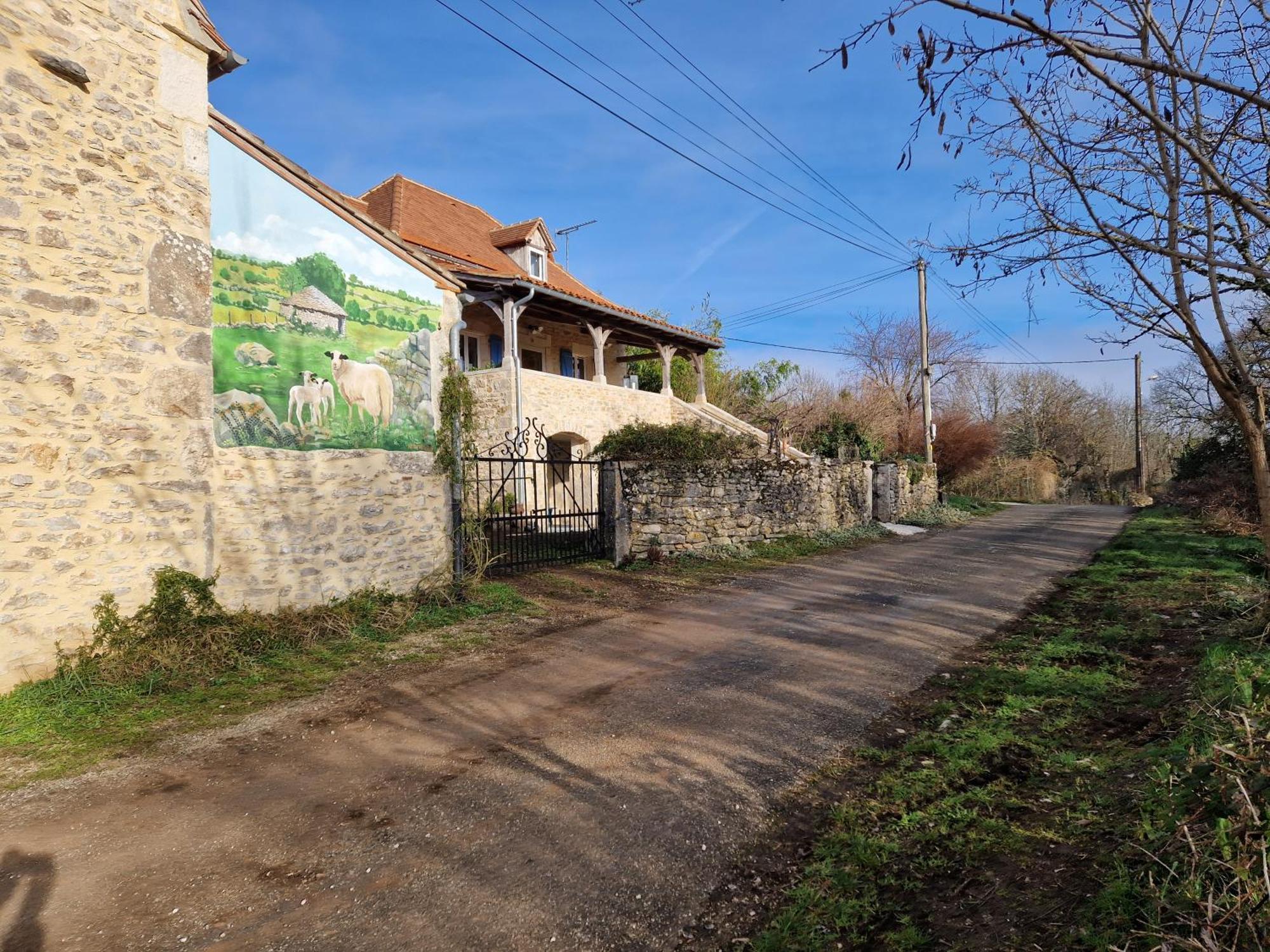Maison Quercynoise En Pierre Concots Zewnętrze zdjęcie