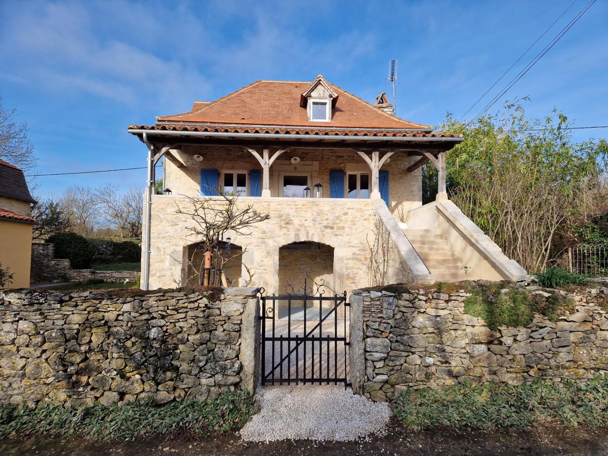 Maison Quercynoise En Pierre Concots Zewnętrze zdjęcie
